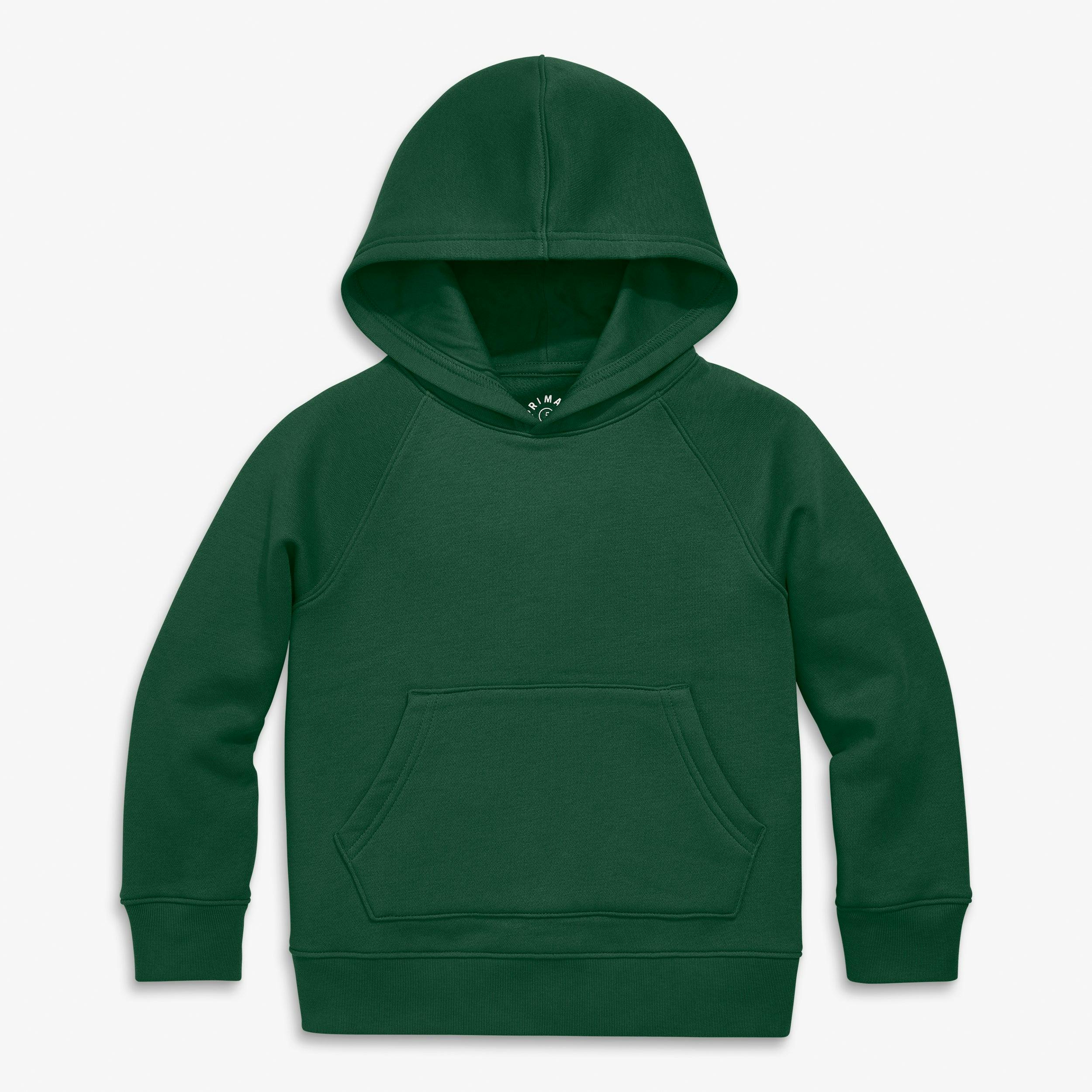 Kids cozy fleece pullover hoodie