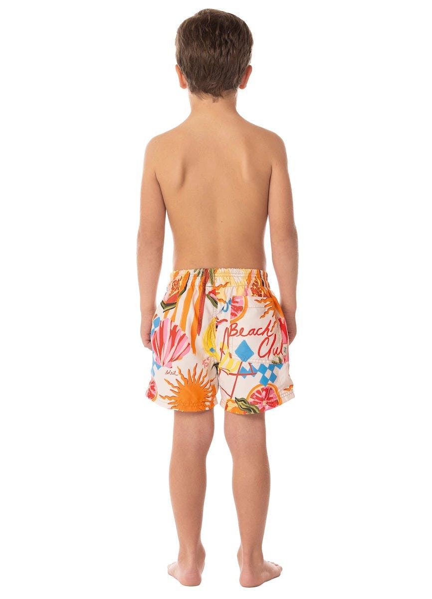 Maaji Beach Static Little Sailor Boys Trunks