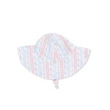 Tulip Stripe - Wide Brim Sun Hat