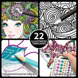 Cool Swirl Kids Art Kit