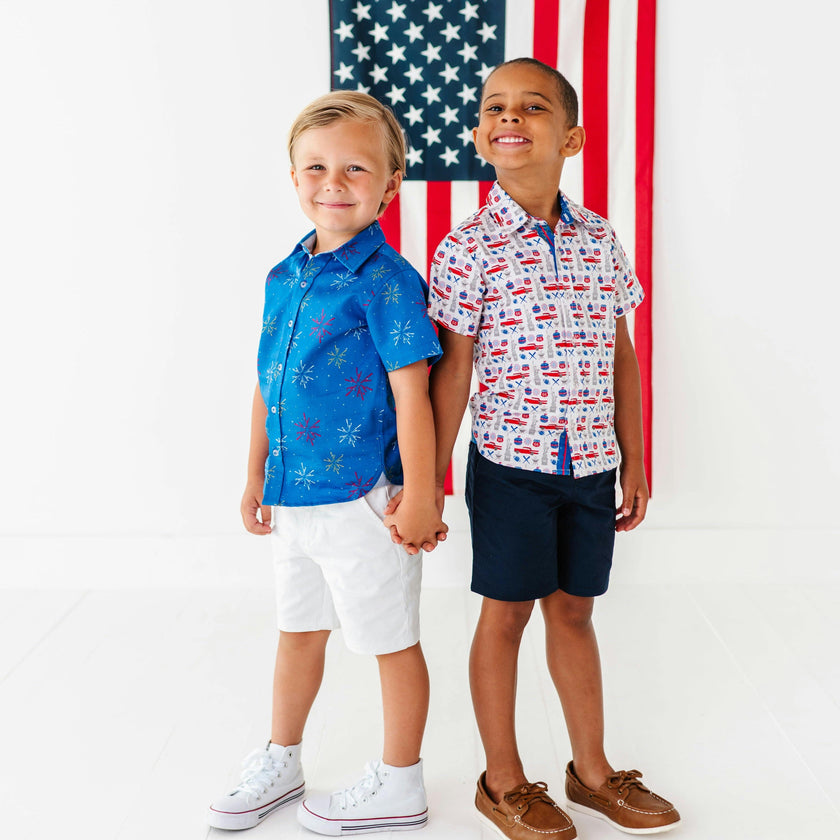 Firework Finale Shirt in Short Sleeves
