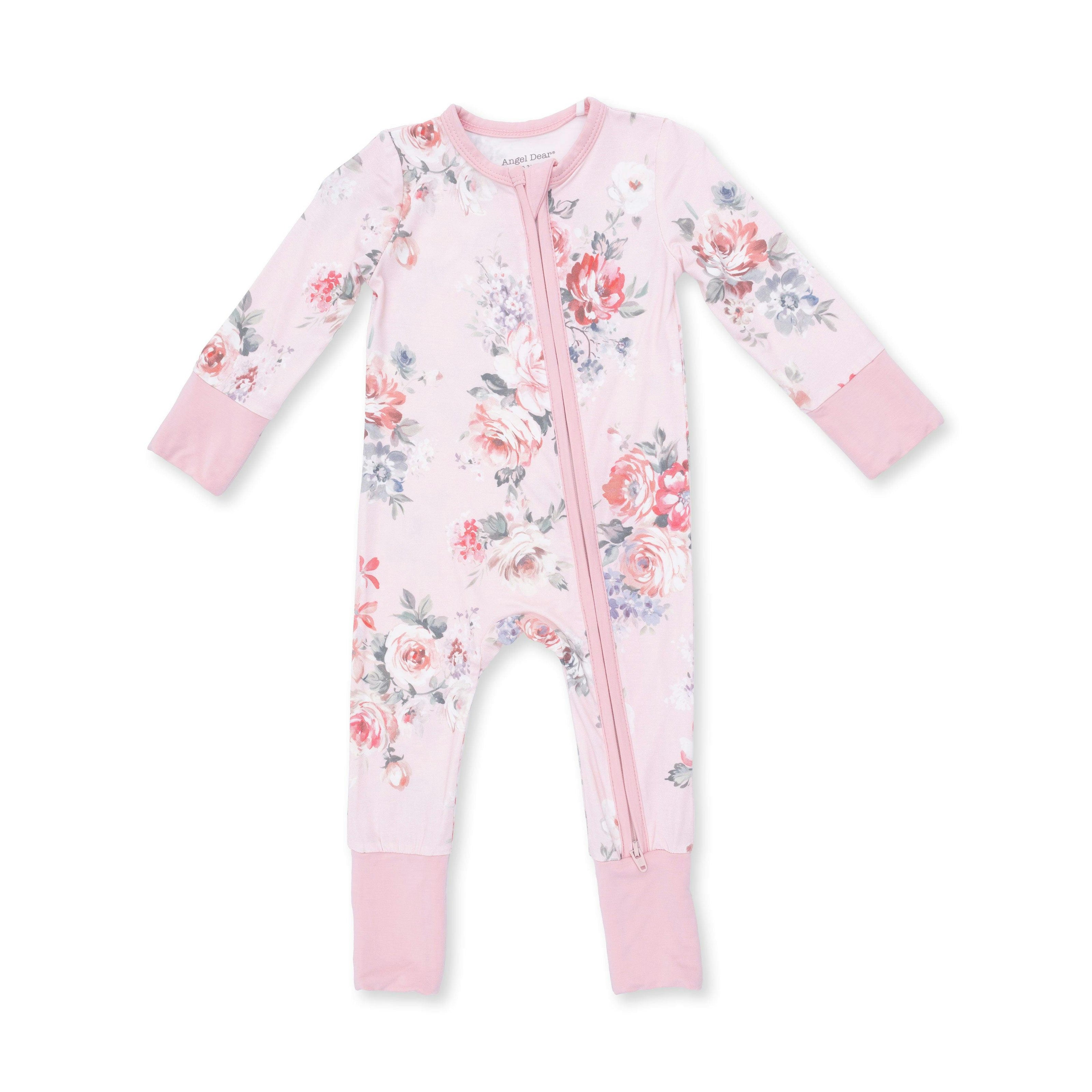 Painterly Rose Bouquets - Convertible Romper