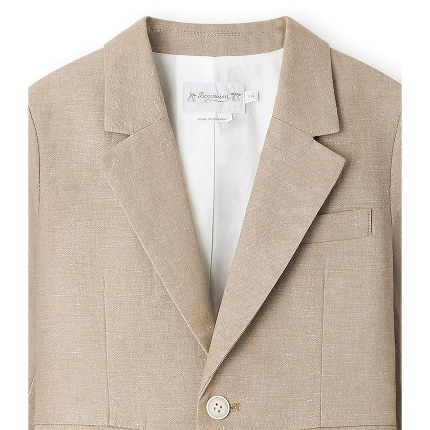 BONPOINT Aristide Linen Suit Jacket