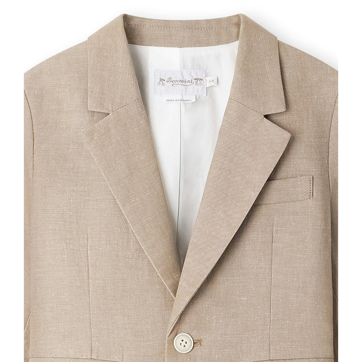 BONPOINT Aristide Linen Suit Jacket