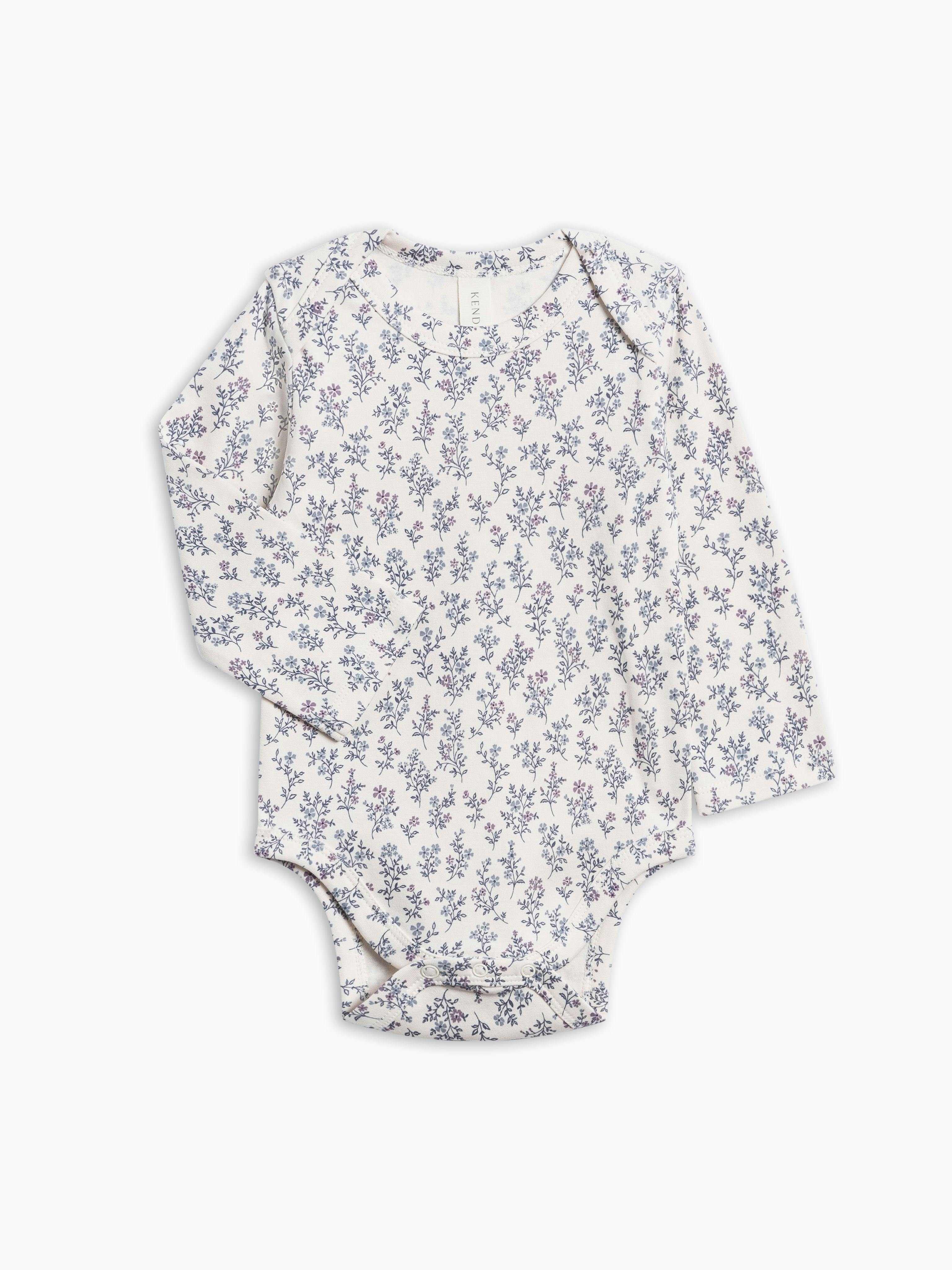 Organic Infant Layette Winter Top and Pant Bundle