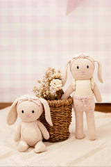 BABY BUNNY GIRL 8" CONFETTI PINK