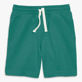 Kids gym short in seasonal colors