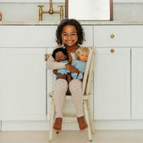 Baby Girl Doll with Dark Skin 15 inch