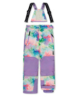Two Piece Teknik Snowsuit Multicolored With A Diamond Pattern
