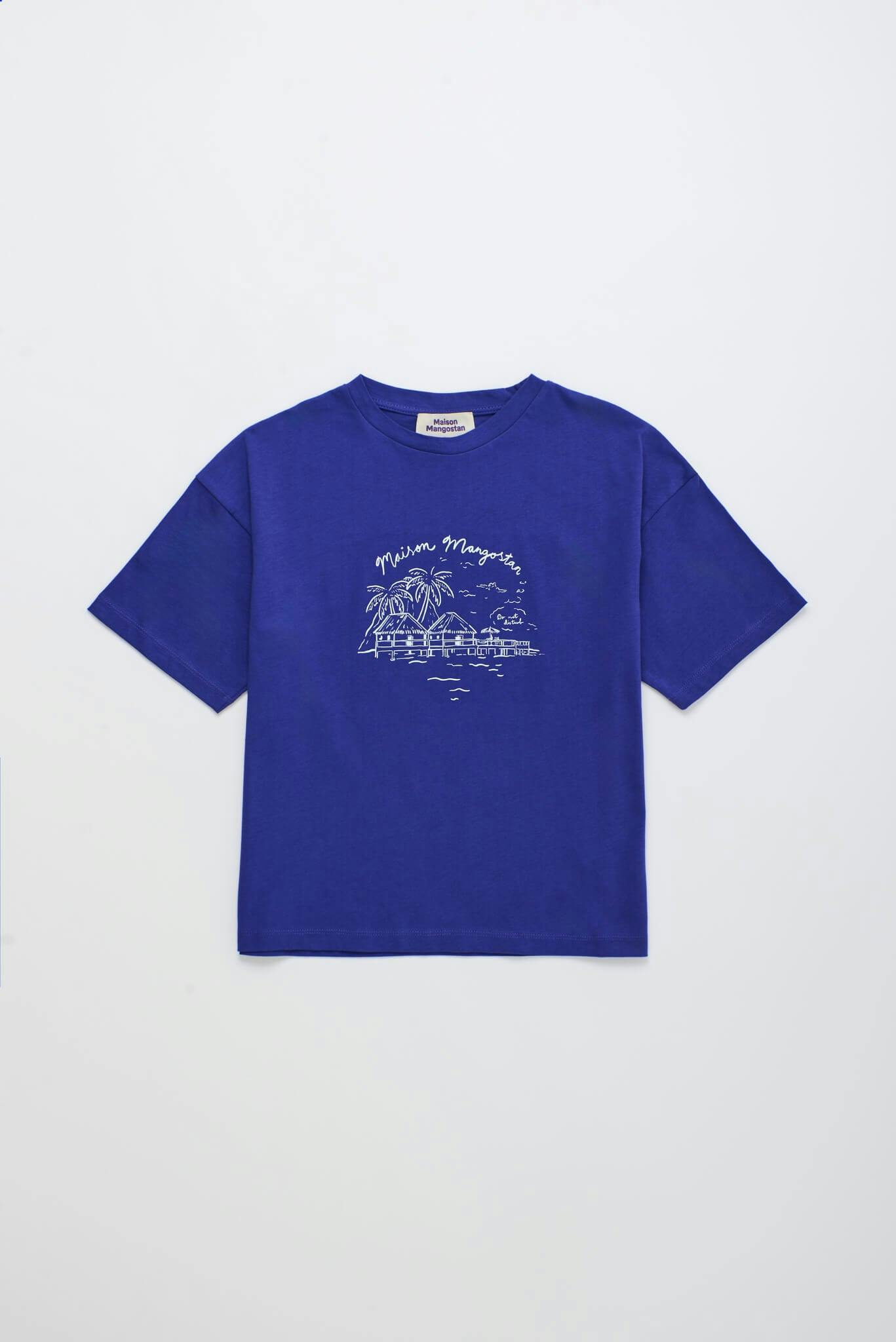 LEISURELY T-SHIRT BLUE