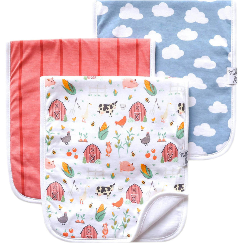 Farmstead Premium Burp Cloths