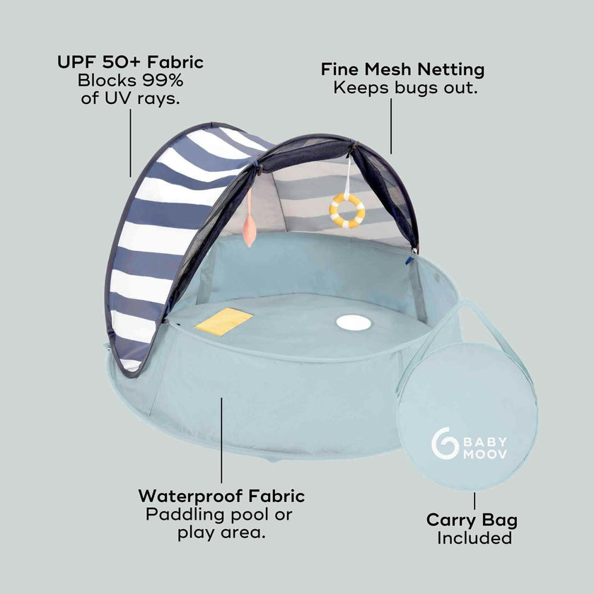 Aquani Anti-UV Baby Beach Tent & Paddling Pool