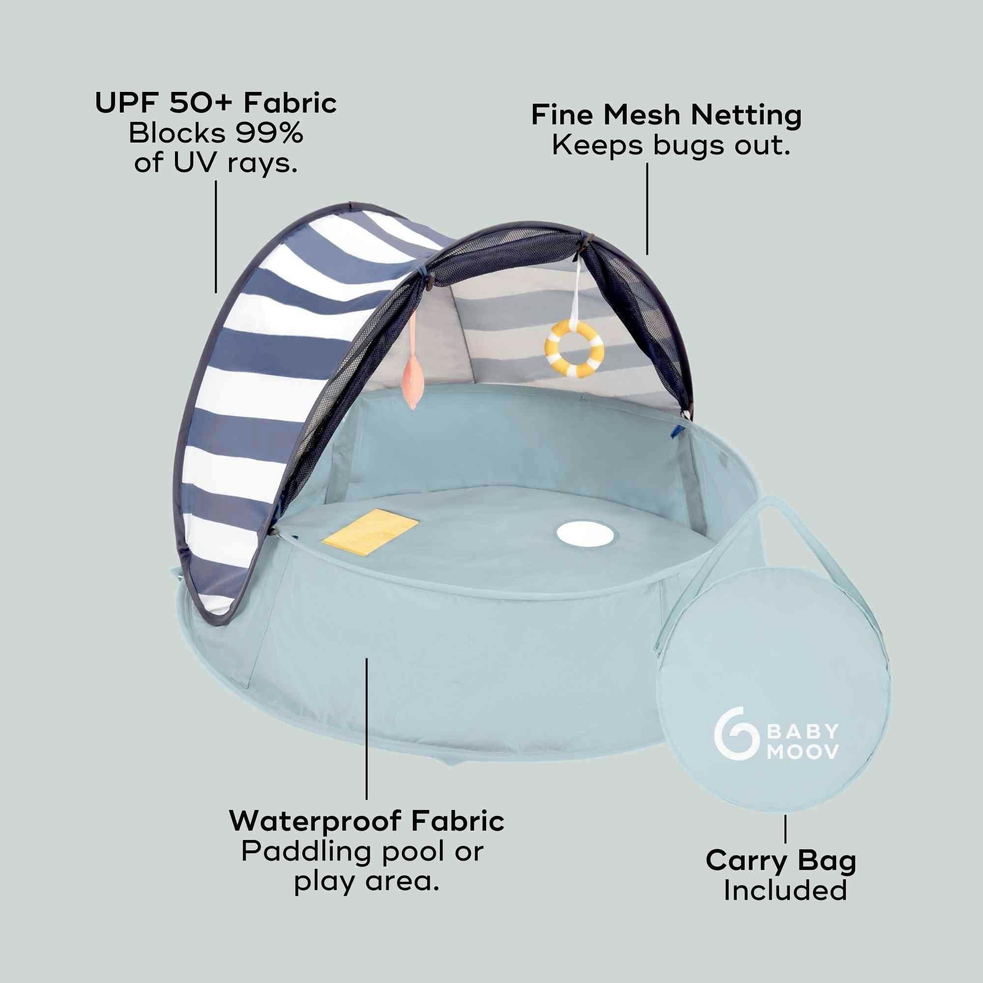 Aquani Anti-UV Baby Beach Tent & Paddling Pool