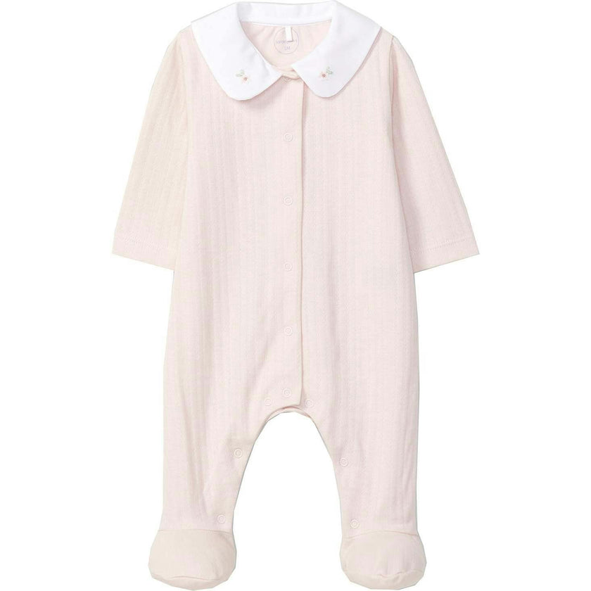LARANJINHA Peachy Footed Pajamas - Pink
