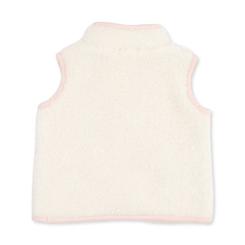 Sherpa - Zip Vest with Heart Pockets
