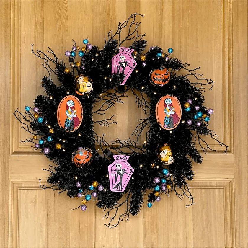 Disney® The Nightmare Before Christmas Halloween Wreath Pre-Lit