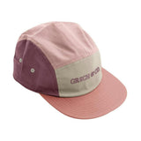 5 Panel Hat | Anti UV Blush Bloom + Mauve Rose