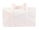 The Duffle Bag in Pink Gingham