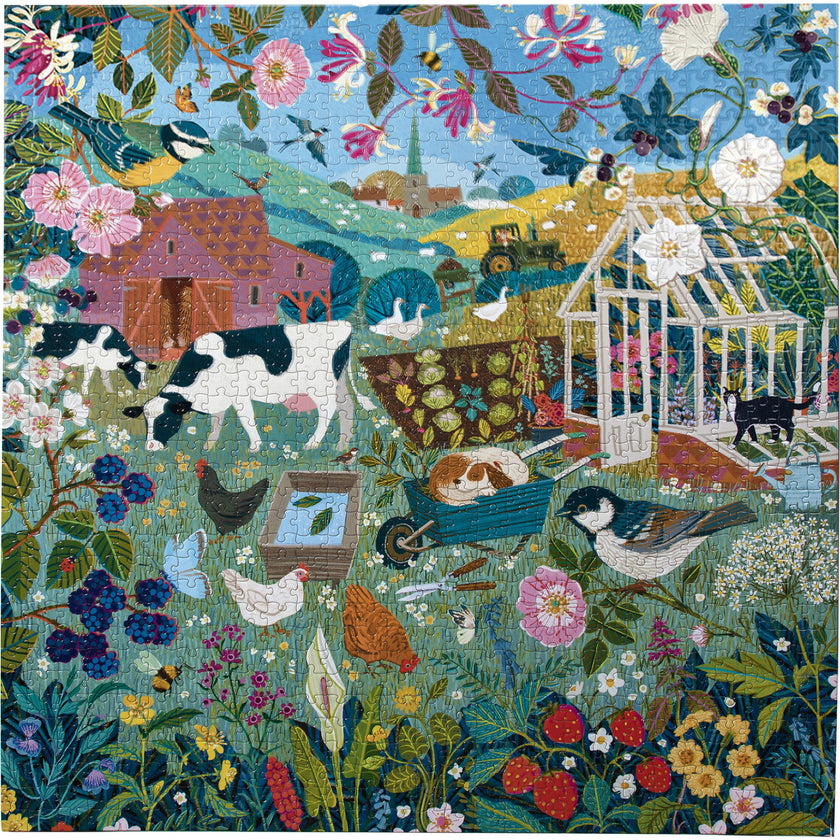 Piece and Love English Hedgerow 1000 Piece Puzzle