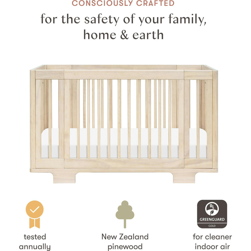 Yuzu 8-In-1 Convertible Crib With All-Stages Conversion Kits