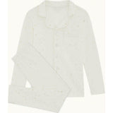 Aspen Star & Crown Child Pyjama - Natural
