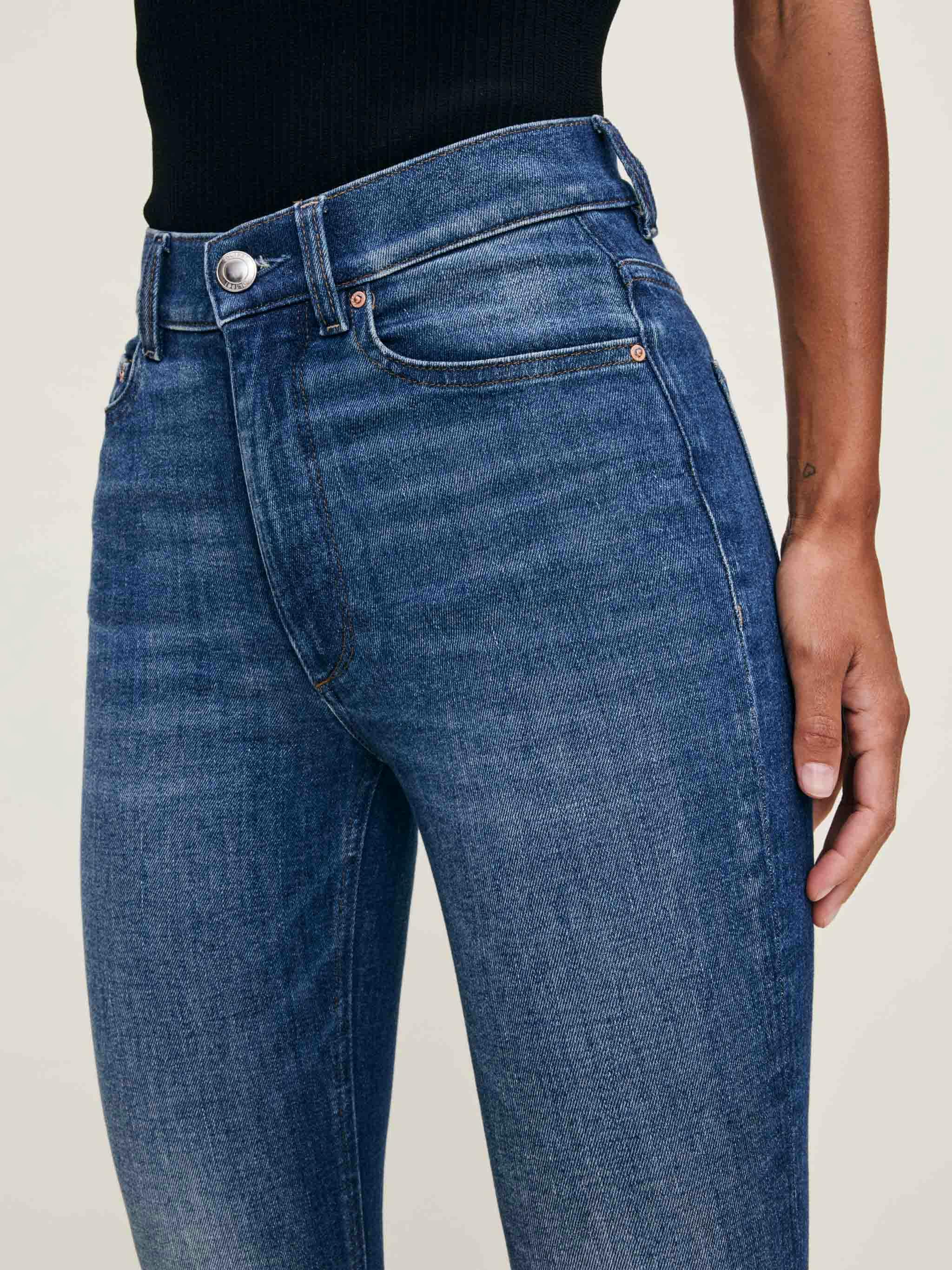 Bridget Boot High Rise Instasculpt Crop Jeans | Hulton