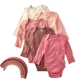 BLAKE 5-Pack Long Sleeve Bodysuit