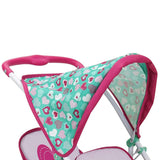 Mint Heart: Doll Stroller - Twin Tandem
