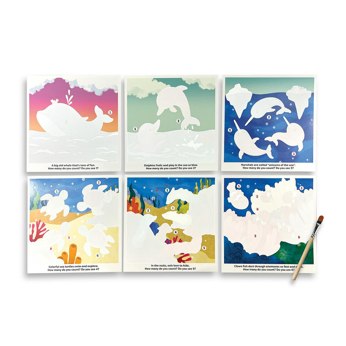 Water Amaze Water Reveal Boards - Under The Sea