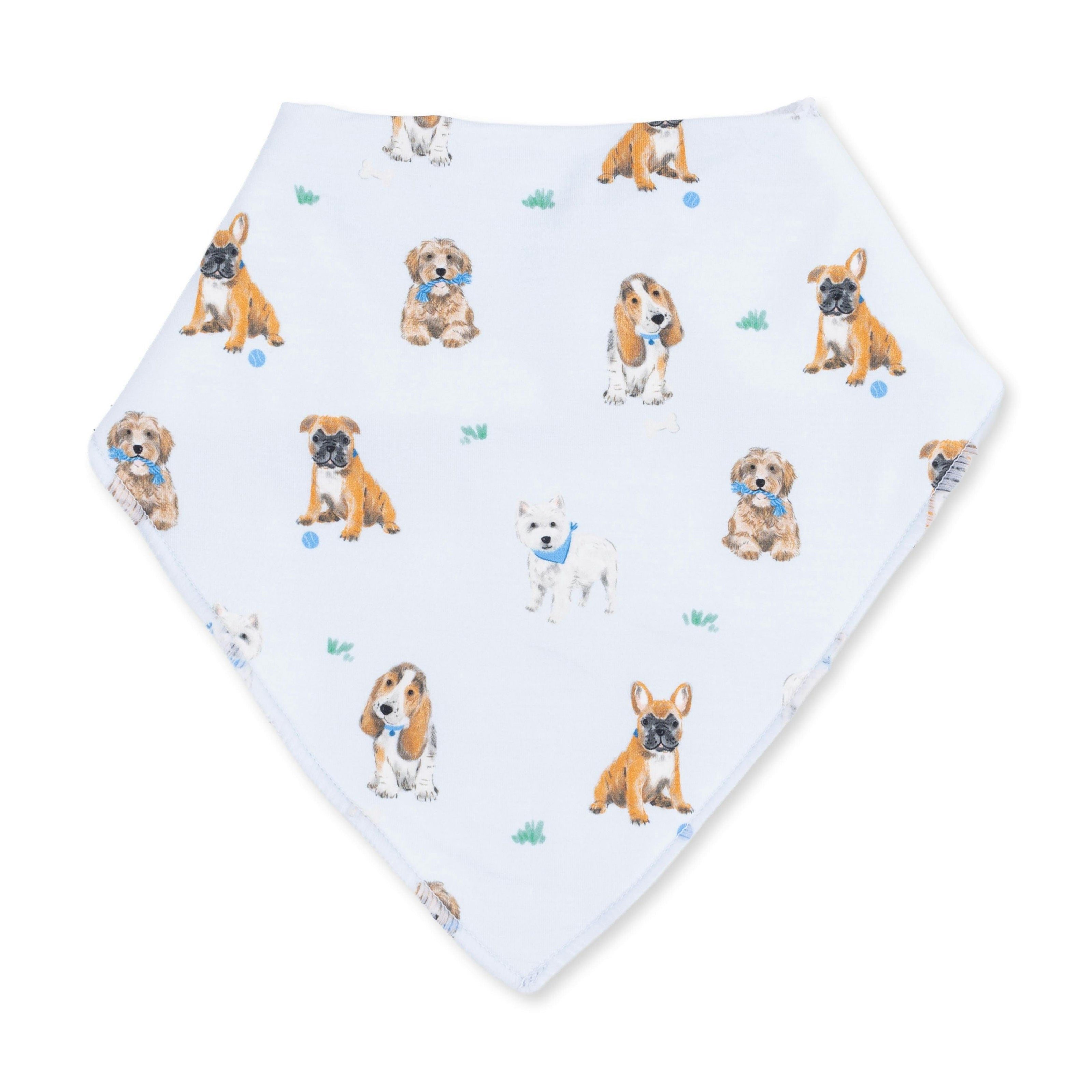 Bestie Dogs Blue - Bandana Bib
