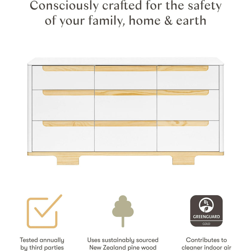 Yuzu 9-Drawer Assembled Dresser