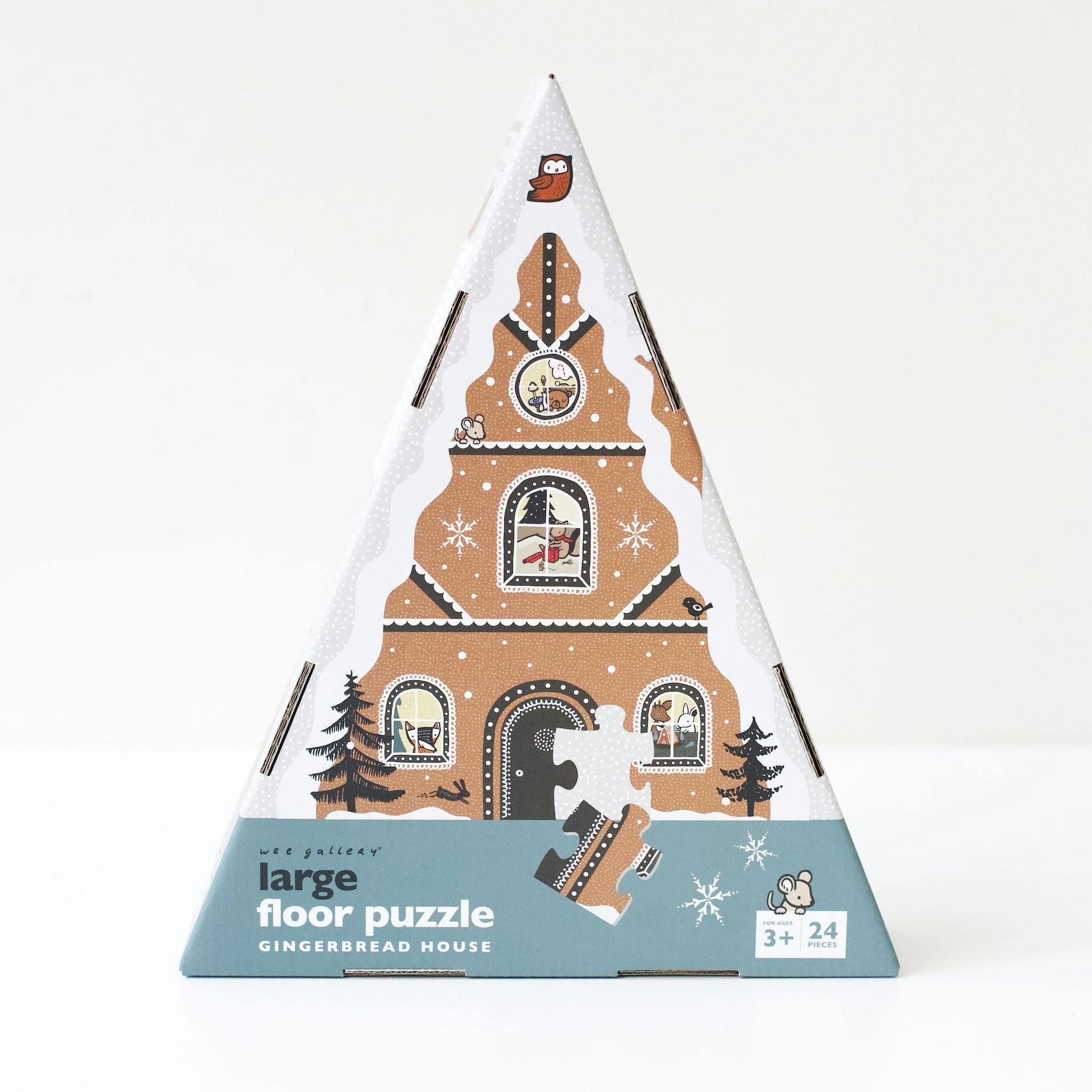 Wee Gallery Gingerbread House Puzzle