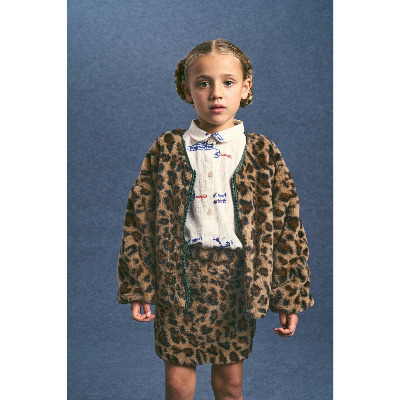LEOPARD PRINT JACKET