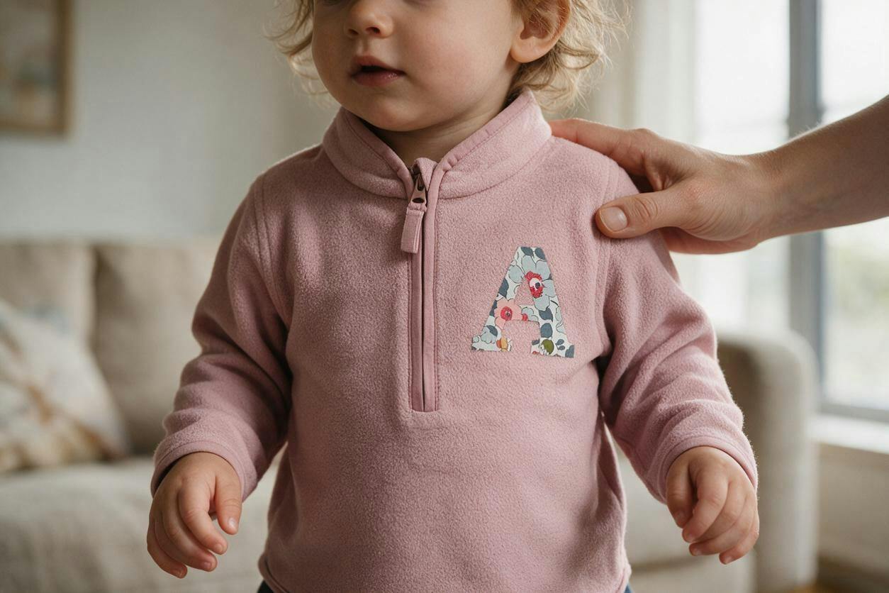 Liberty of London Children's Personalised Fleece - Rose