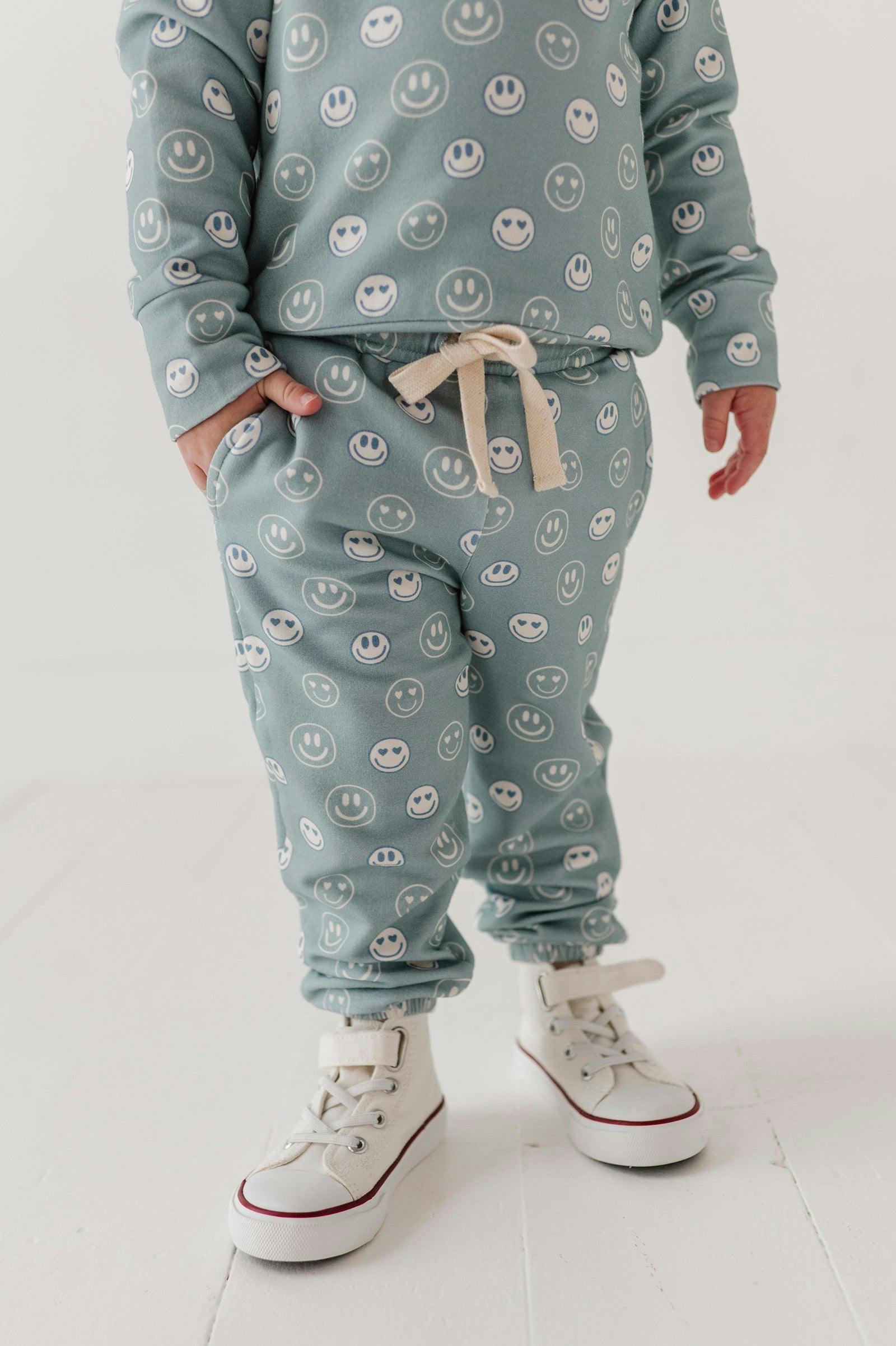Boys Joggers in Heart Eyes