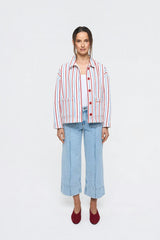women's jacket - marina stripes