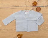 Little Royals Baby Tie-Front Sweater - Blue