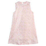 Swing Dress - Pink Crinkle Stars