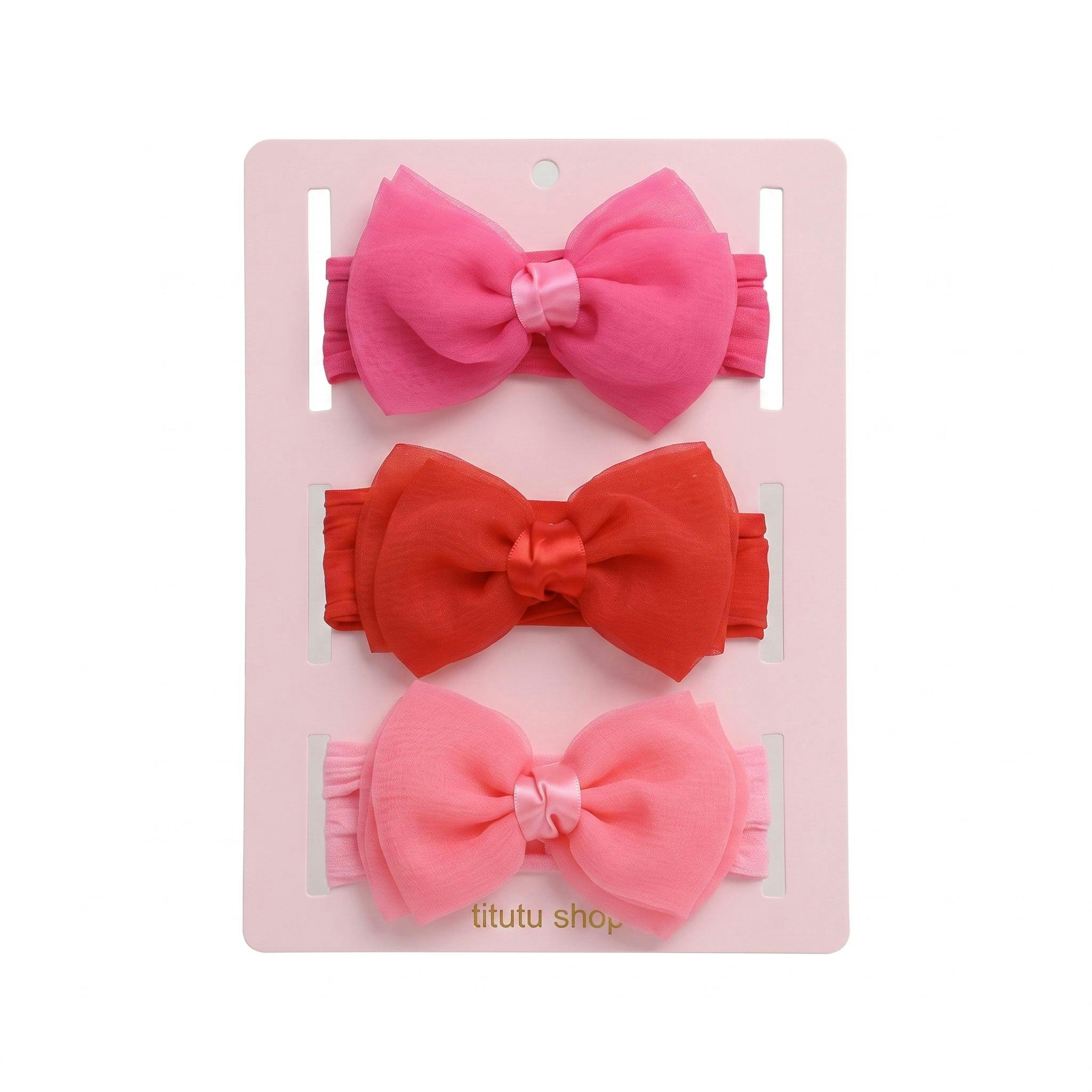 Sheer Knot Bow Headband