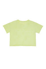 Cotton Jersey Raw Edge Pocket Tee