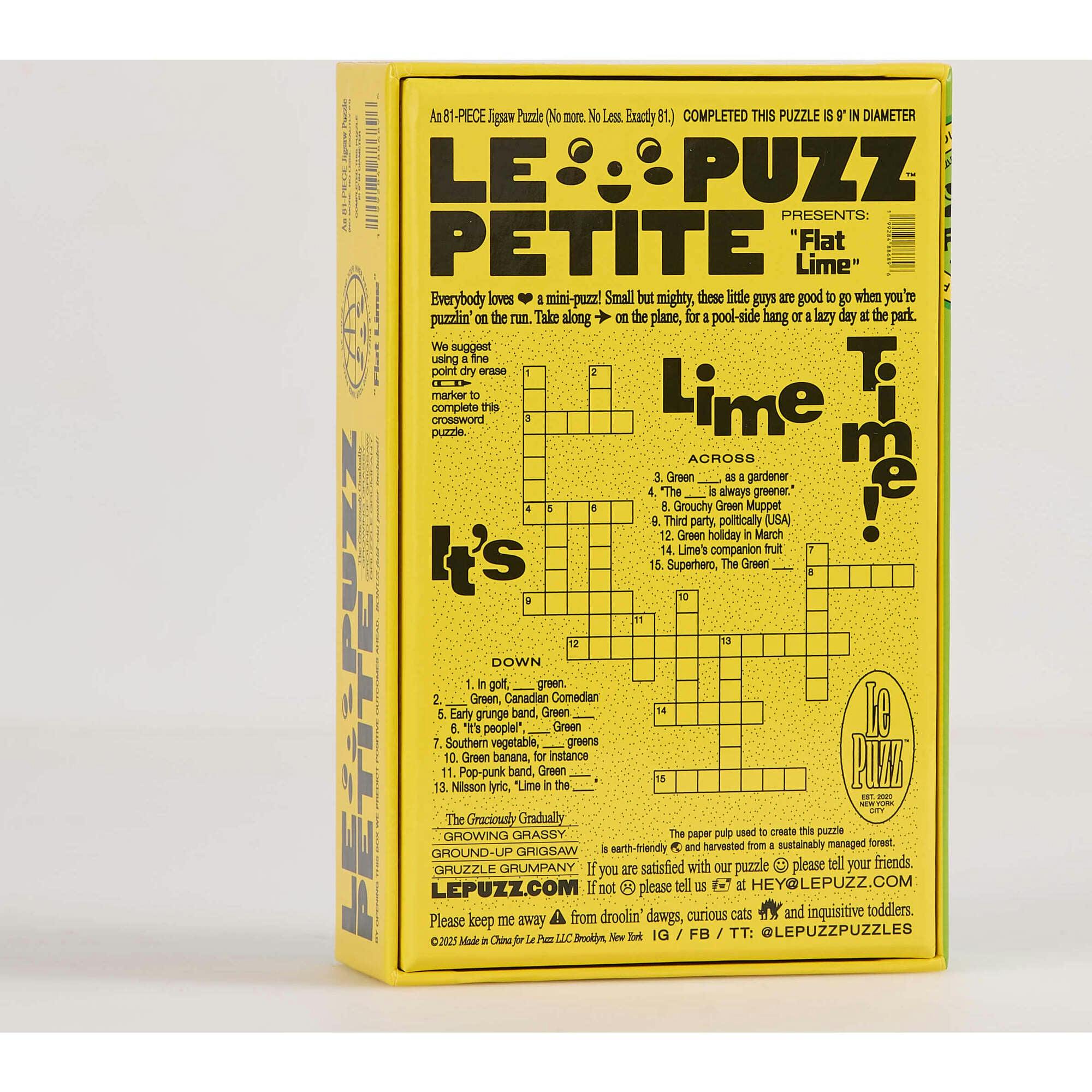 Flat Lime Puzzle