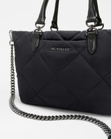Black Small Madison E/W Tote