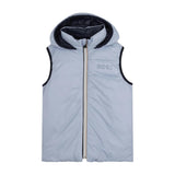 Pale Blue Reversible Vest