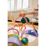 Avenlur Wooden Rainbow Stacker Blocks