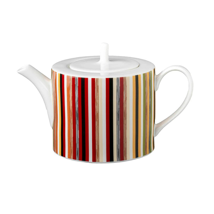 Tea Pot-Coffee Pot STRIPES JENKINS 148 - Ø 12 x H 13 Cm