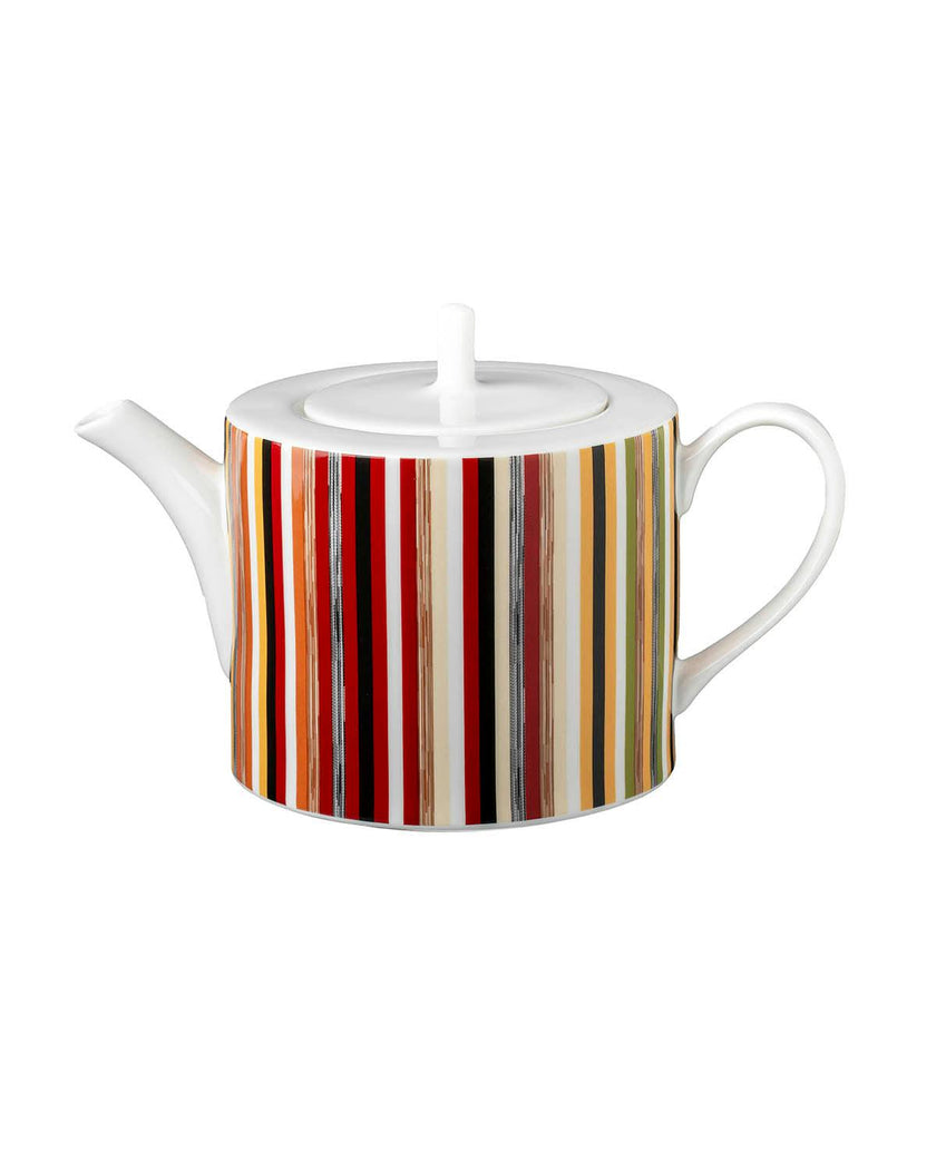 Tea Pot-Coffee Pot STRIPES JENKINS 148 - Ø 12 x H 13 Cm