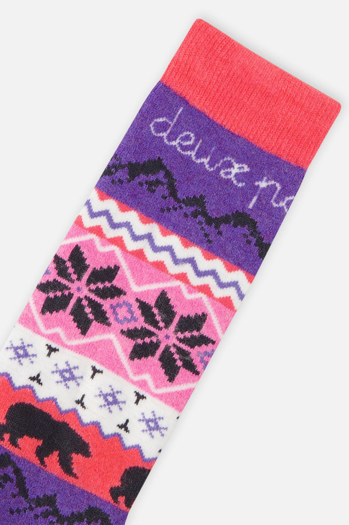 Ski Socks Pink