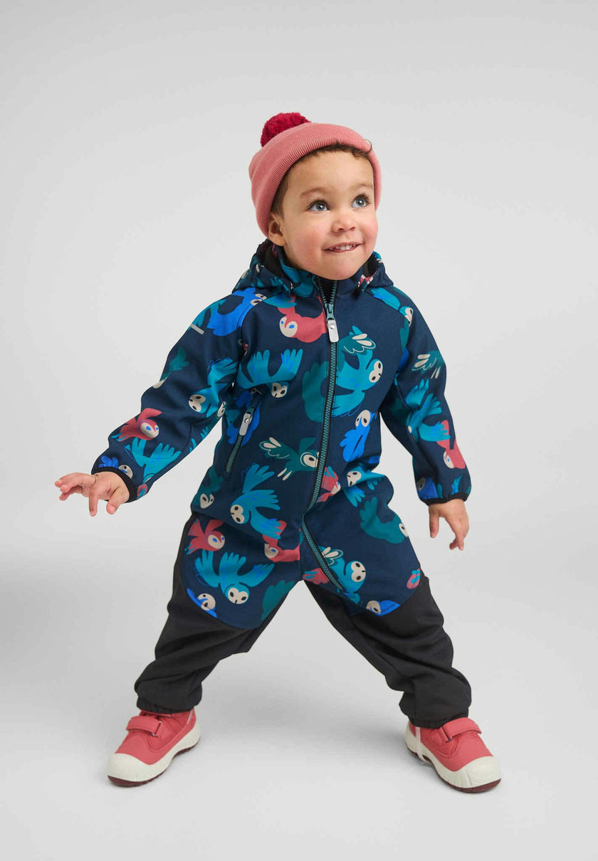 Mjosa - Kids' Softshell Outdoor Jumpsuit