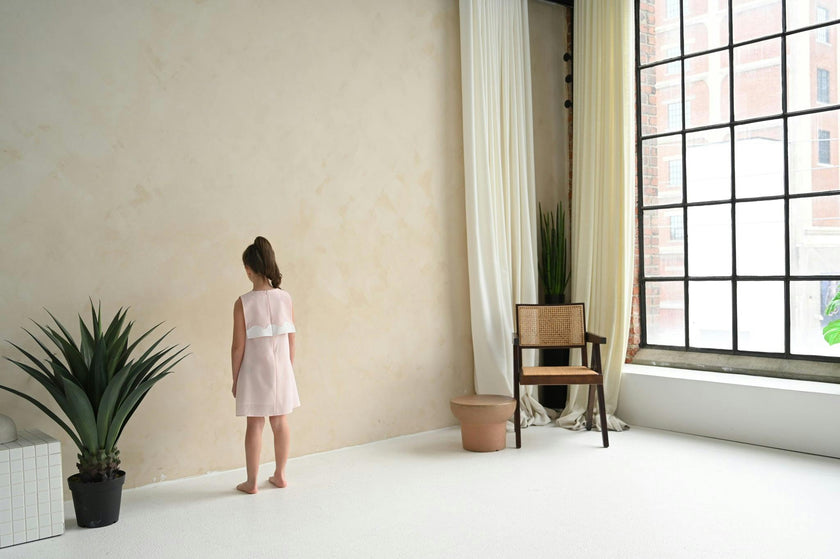 Lucy dress (black/off-white)