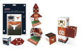 TEXAS LONGHORNS Magnetic Fan Tiles & Qubee Character Combo Set
